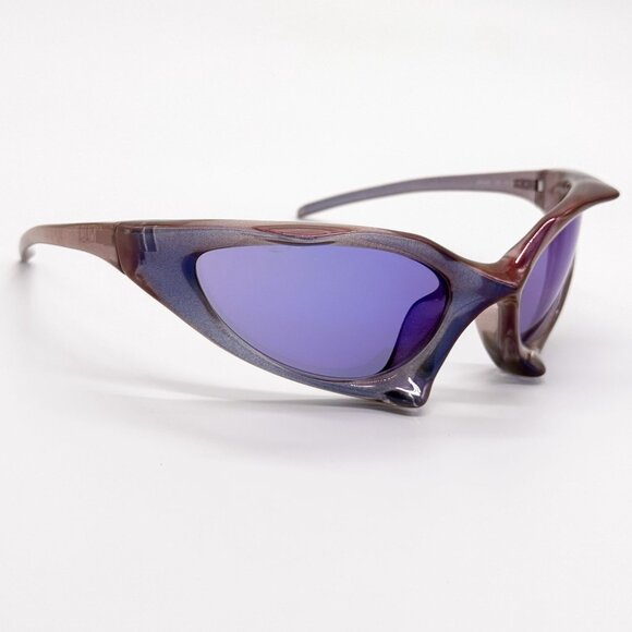 NEW BALENCIAGA SUNGLASSES BB0352S 002 PURPLE UNISEX EYEWEAR main image 6